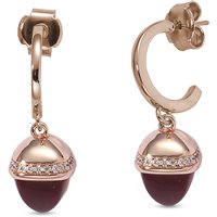 Orecchini Boccadamo Donna in Bronzo Cristallo KOR018RS - KOR018RS